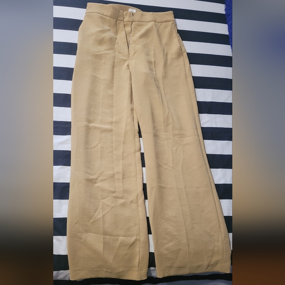 Wilfred Beige Pleated Pants